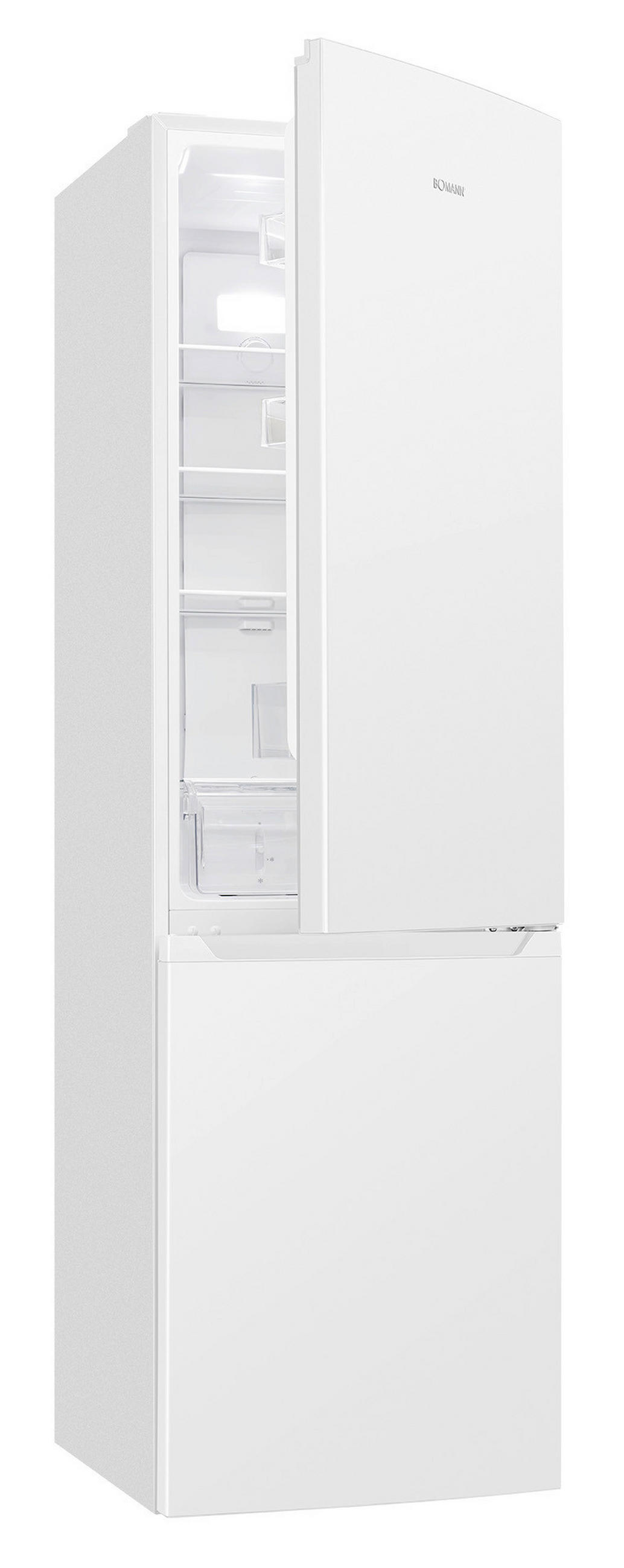 KÜHL-GEFRIER-KOMBINATION 54,5/181/61,6 cm KG 7370  - Weiß, Trend, Kunststoff (54,5/181/61,6cm) - Bomann