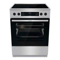 HERD GECS6C70XPA  - Edelstahlfarben/Schwarz, Trend, Glas/Metall (60/85/60cm) - Gorenje