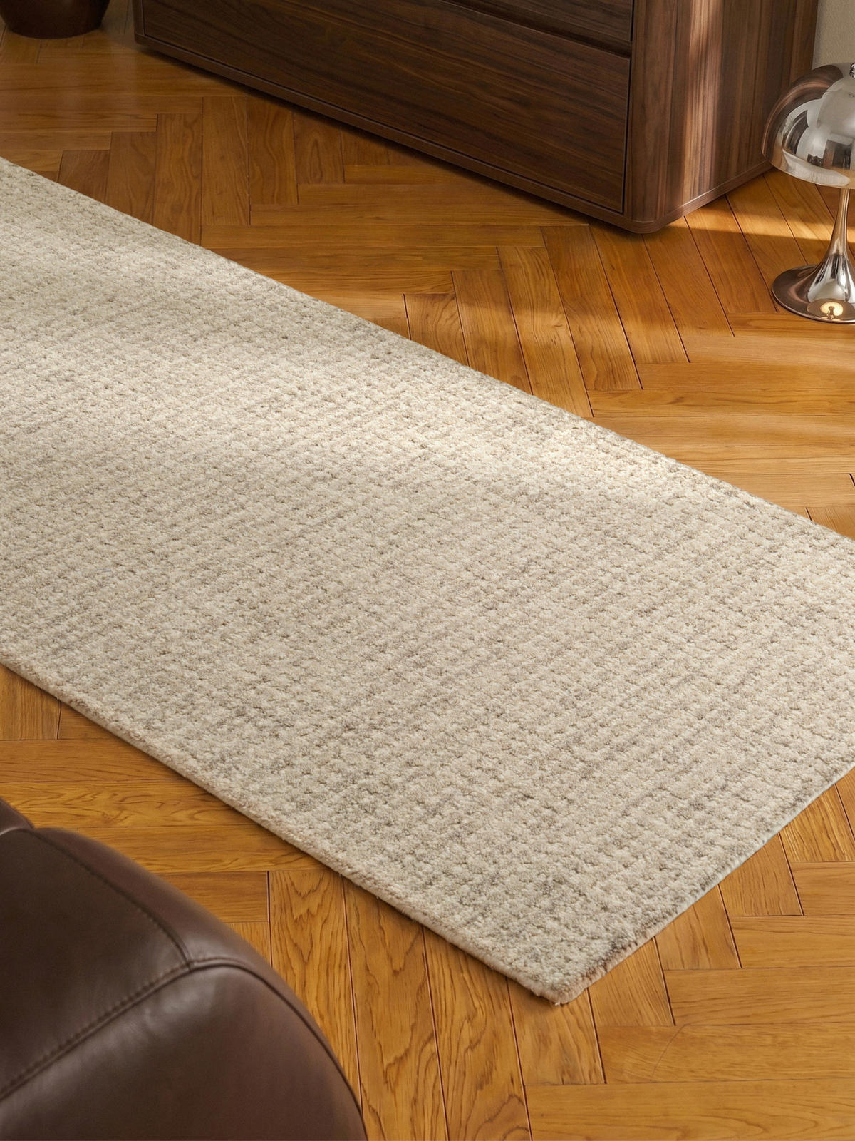 LÄUFER 80/250 cm Eloise  - Creme/Grau, Basics, Textil (80/250cm) - Hanse Home