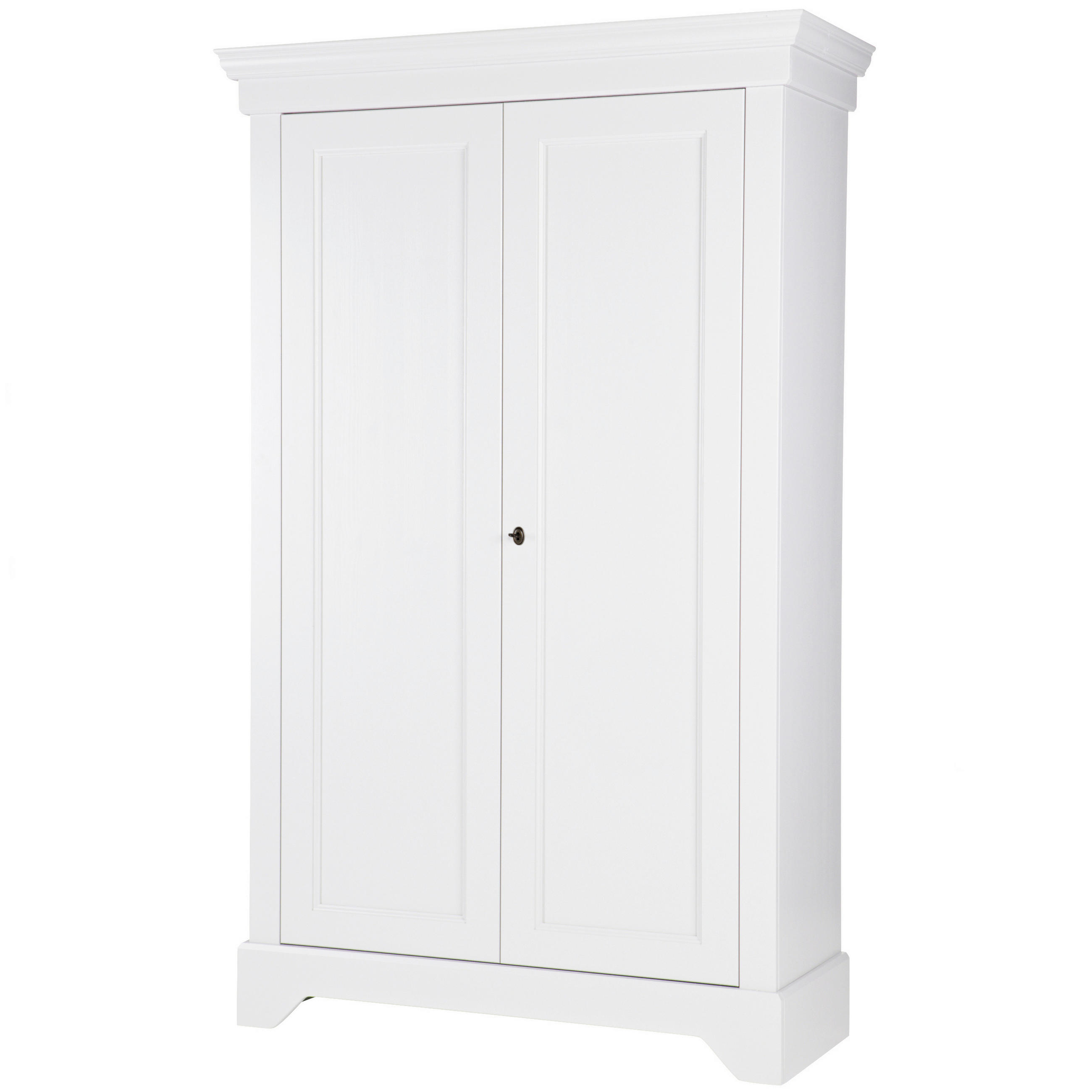 KOMMODE Isabel, 118/191/47 cm,  - Weiß, Design, Holz/Metall (118/191/47cm) - Livetastic