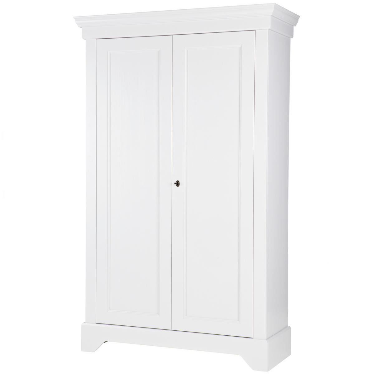 KOMMODE Isabel, 118/191/47 cm,  - Weiß, Design, Holz/Metall (118/191/47cm) - Livetastic