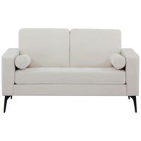 DVOSJED tekstil  bež    - bež/crna, Moderno, tekstil/metal (142/82/76cm) - MID.YOU