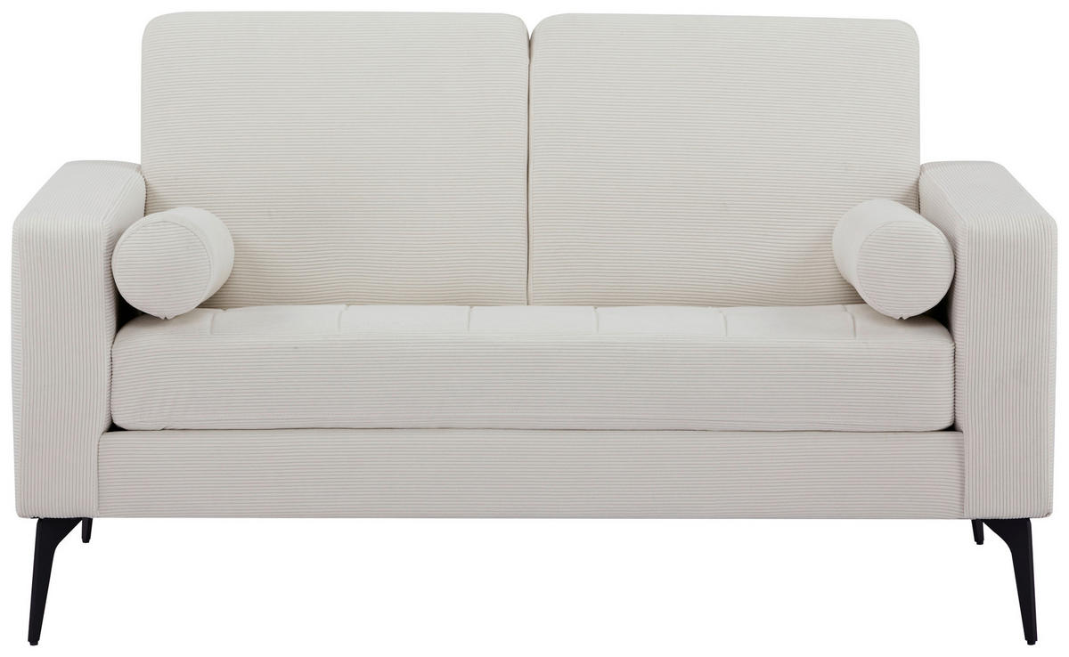 DVOSJED tekstil  bež    - bež/crna, Moderno, tekstil/metal (142/82/76cm) - MID.YOU
