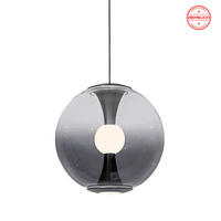 LED-PENDELLEUCHTE PURE Base-Glow 16,5/16,5/150 cm   - Grau, MODERN, Glas/Kunststoff (16.5/80-200cm) - Neuhaus PURE