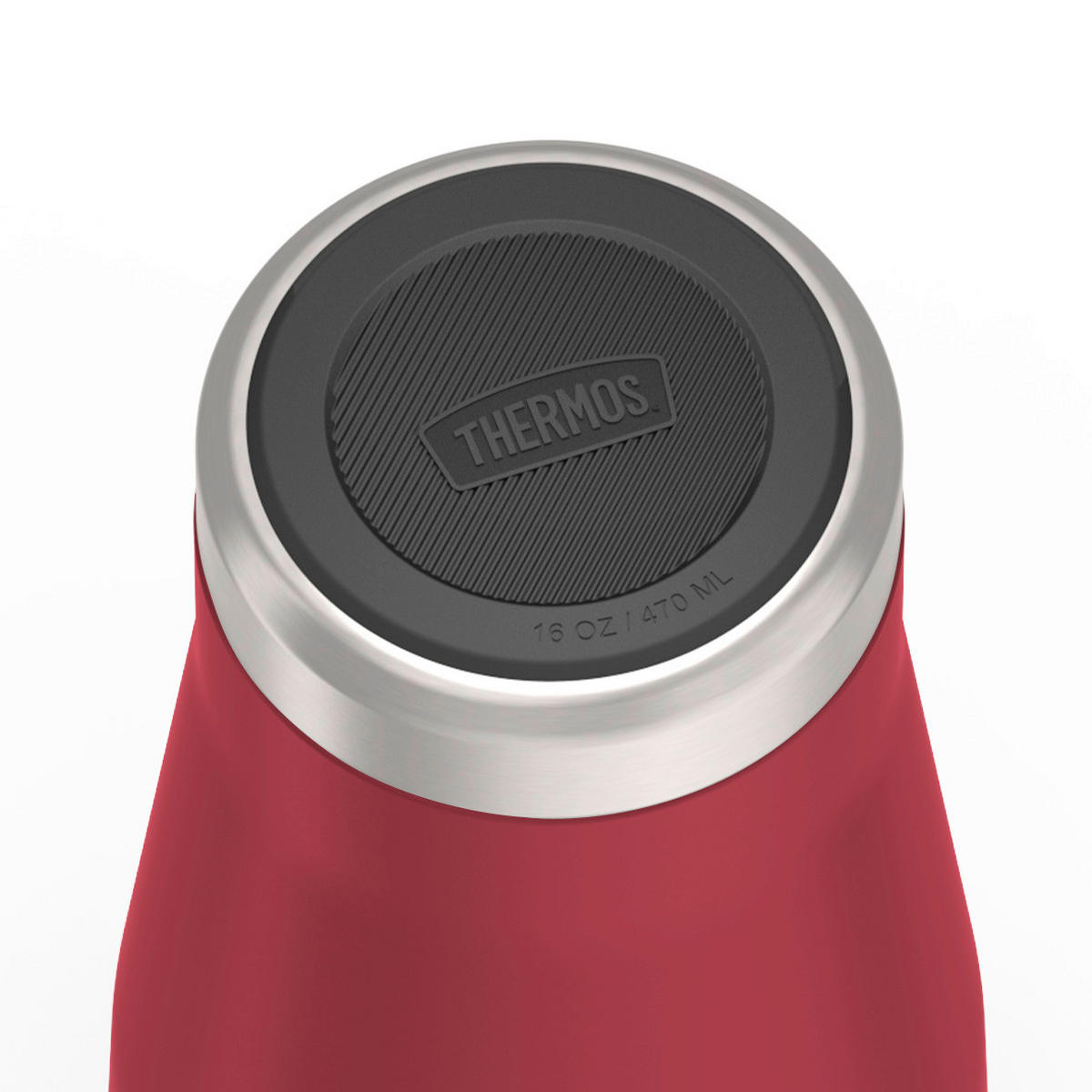 THERMOBECHER ICON 0,47 L  - Rot, Basics, Metall (0.47l) - Thermos