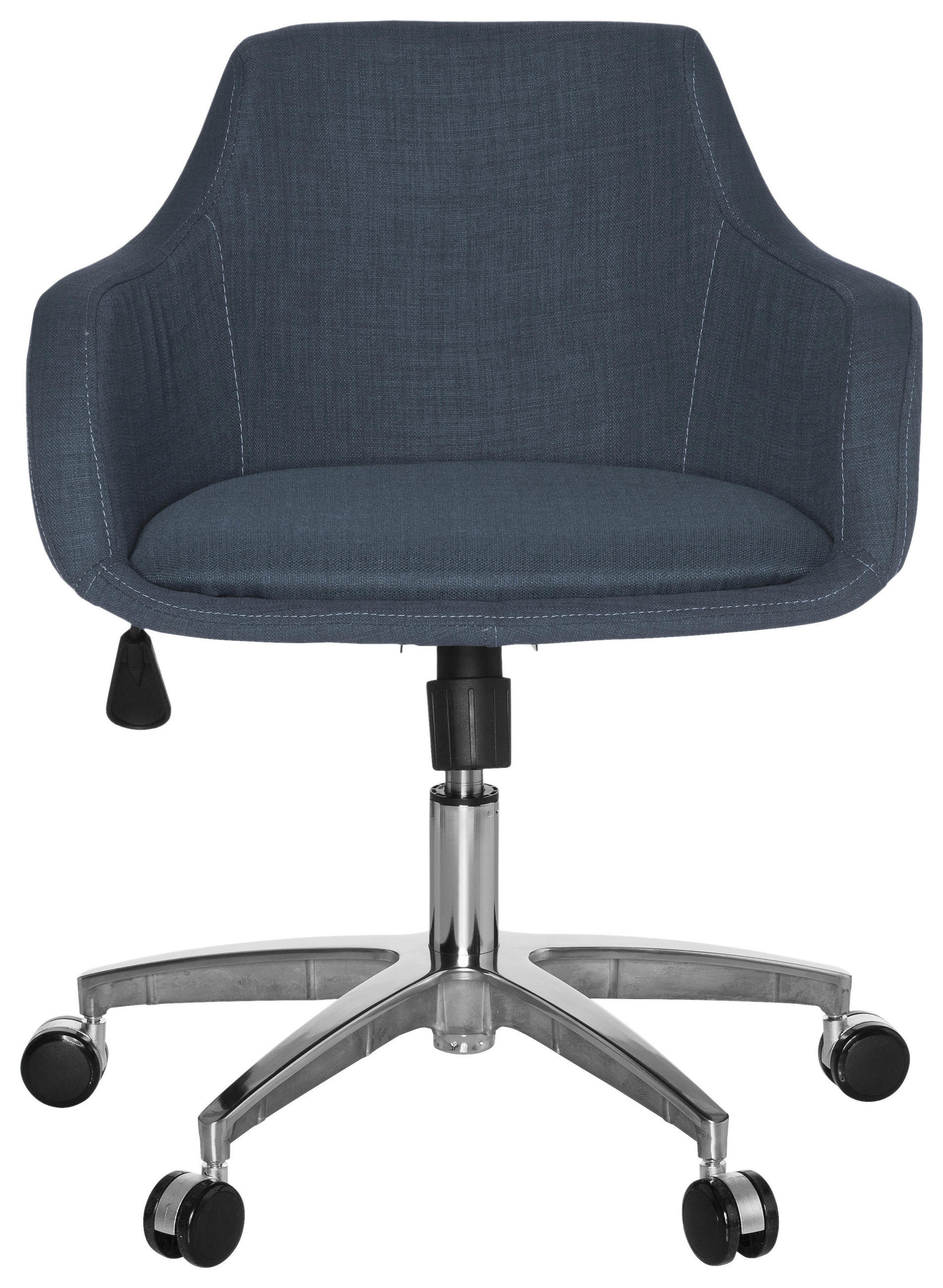 DREHSTUHL Flachgewebe Dunkelgrau  - Dunkelgrau, MODERN, Kunststoff/Textil (55/86/41cm) - MID.YOU
