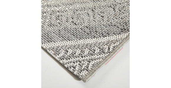 OUTDOORTEPPICH 120/170 cm Trinidad  - Grau, Design, Kunststoff/Textil (120/170cm) - Novel