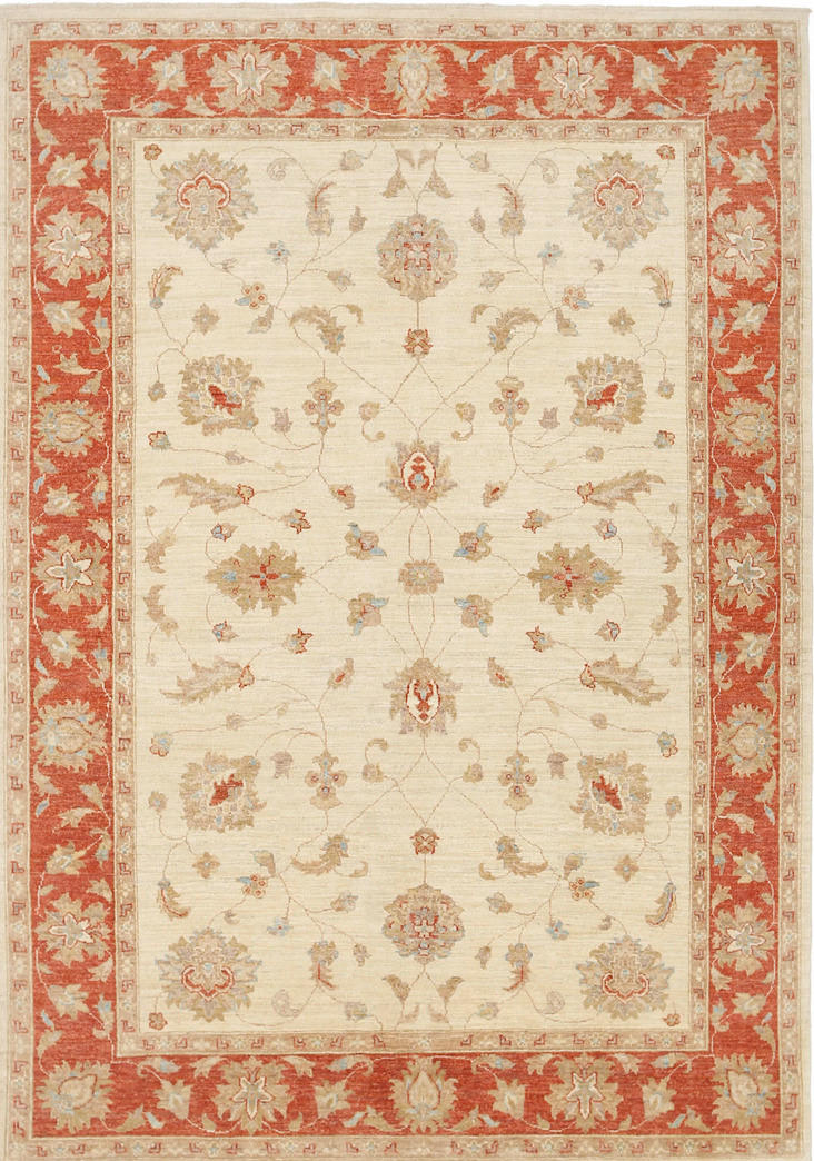 ORIJENTALNI TEPIH  crvena, bež     - bež/crvena, Konvencionalno, tekstil (85/125cm)