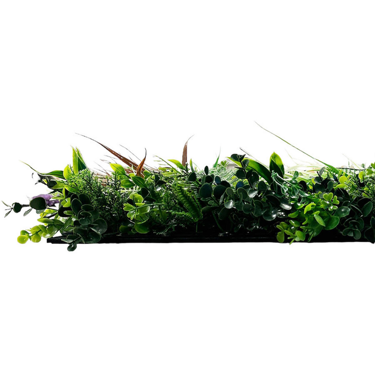 AKUSTIKPANEEL Modular Wall System Design Flora 52/52/5 cm  - Grün, MODERN, Kunststoff (52/52/5cm) - Jangal