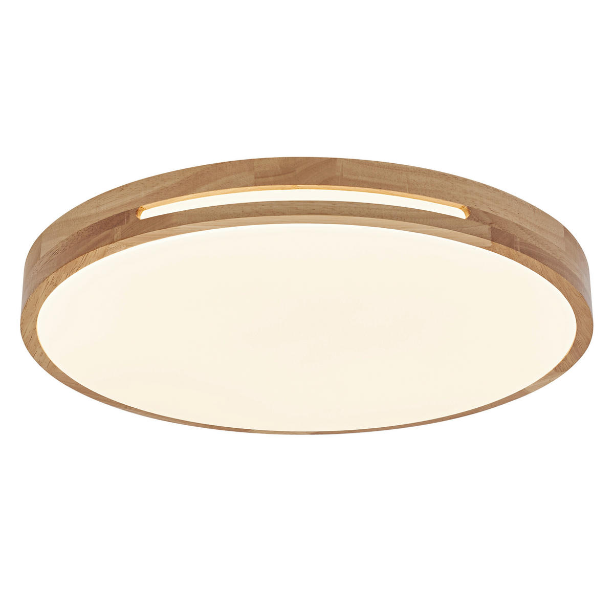 LED-DECKENLEUCHTE 50/8 cm  - Naturfarben, Natur, Holz/Kunststoff (50/8cm) - Ledvance