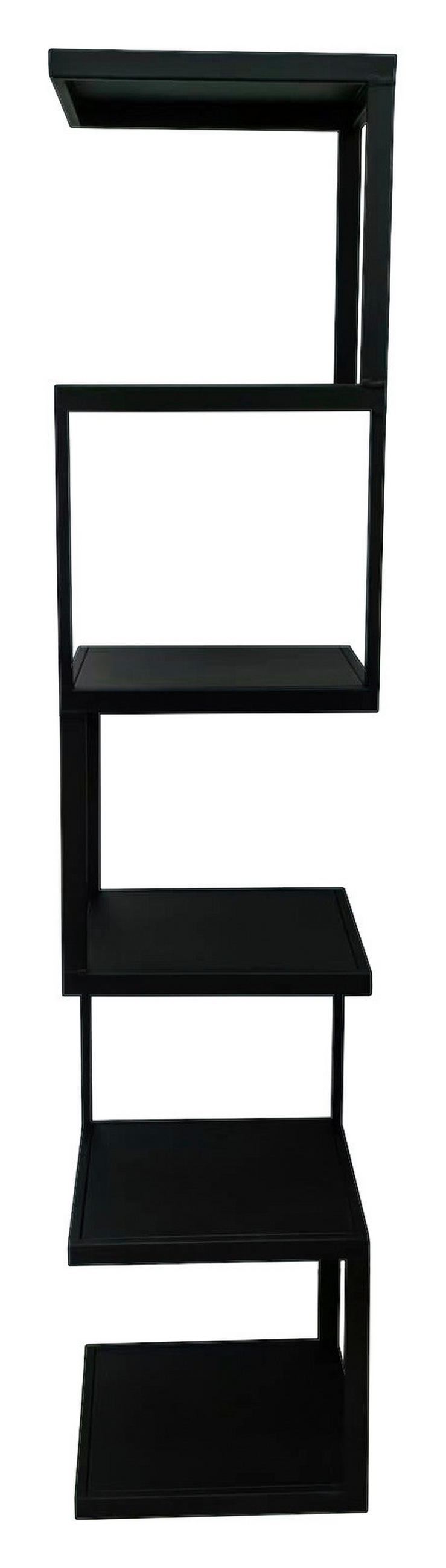 REGÁL, čierna, železo, 25/119/25 cm - čierna, Basics, kov (25/119/25cm) - Carryhome