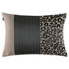 POTAH NA POLŠTÁŘ  40/60 cm - šedá/černá, Trend, textil (40/60cm) - Joop!