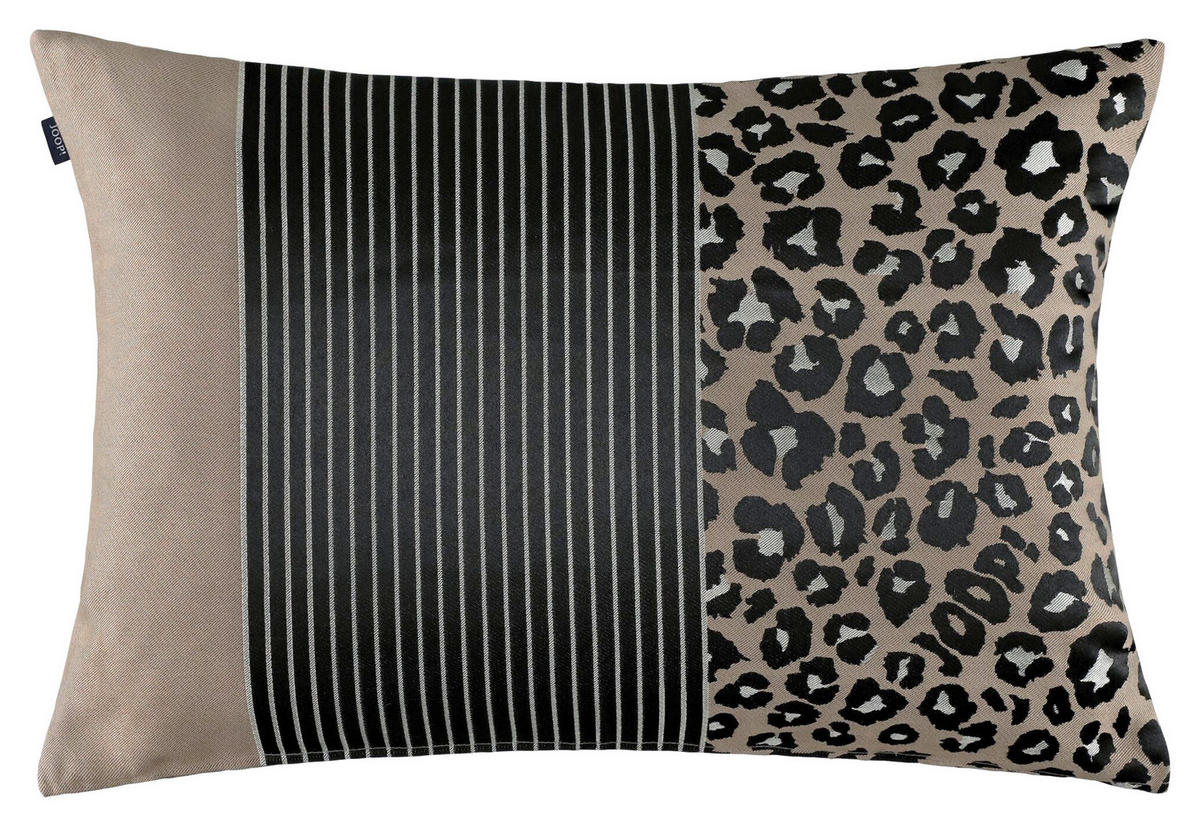 POTAH NA POLŠTÁŘ  40/60 cm - šedá/černá, Trend, textil (40/60cm) - Joop!