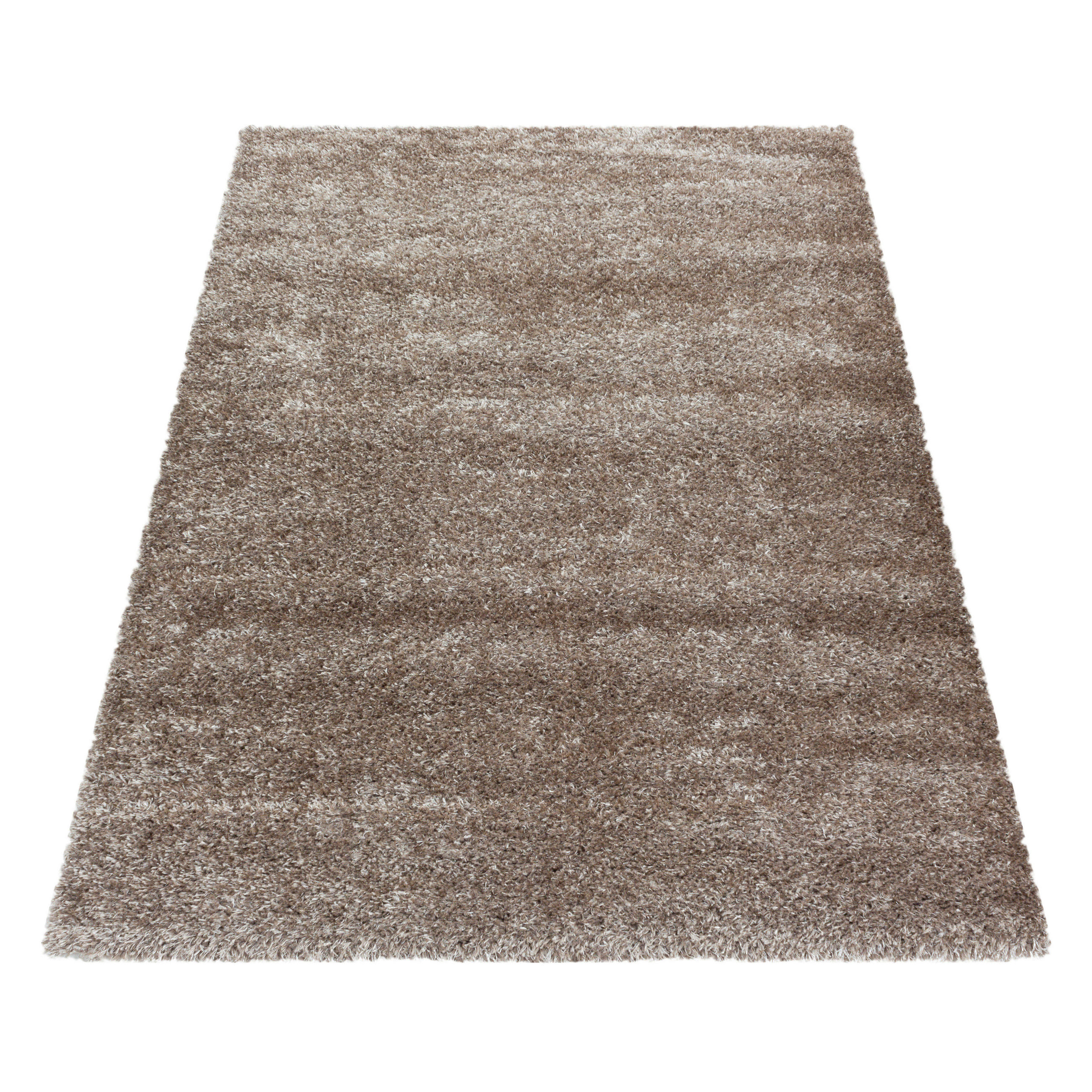 HOCHFLORTEPPICH 120/170 cm Brilliant 4200 taupe Taupe  - Taupe, Basics, Textil (120/170cm)