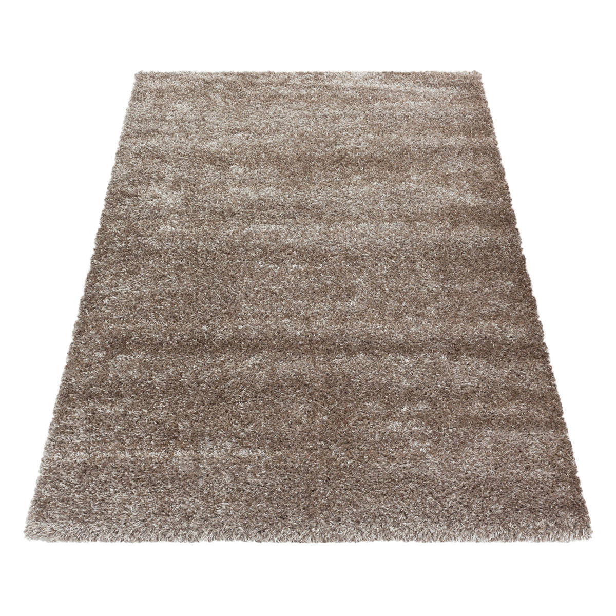 KOBEREC S VYSOKÝM VLASEM, 120/170 cm, šedohnědá - šedohnědá, Basics, textil (120/170cm) - Novel