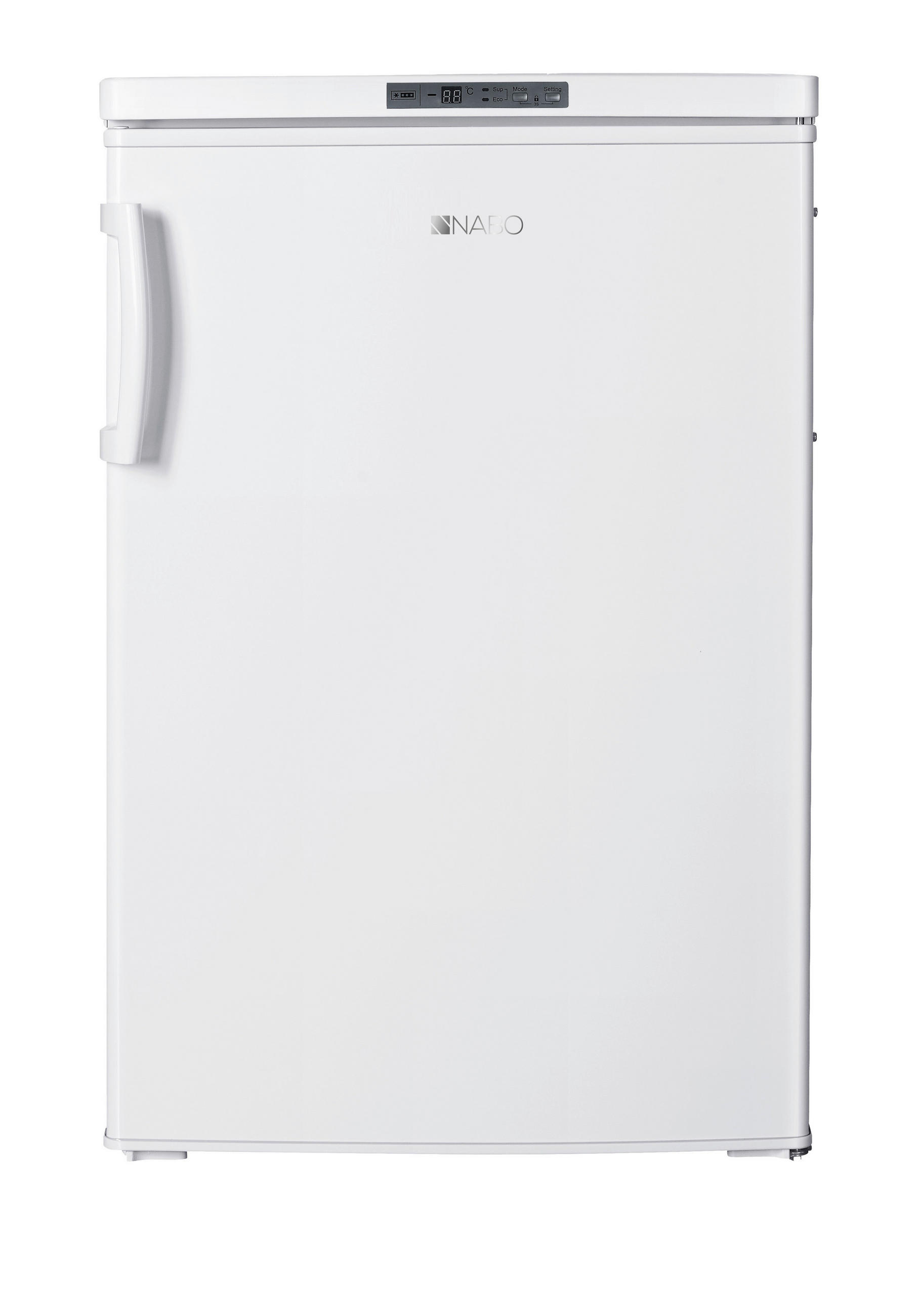 GEFRIERSCHRANK NABO GS 2087  - Weiß, Basics, Glas/Kunststoff (57/88,5/58,8cm) - Nabo