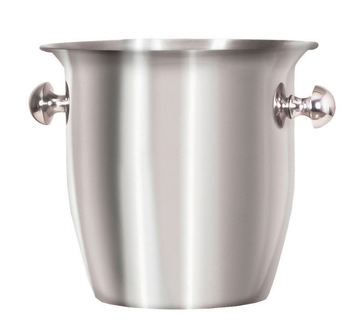 CHAMPAGNERKÜHLER - Edelstahlfarben, Basics, Metall (23/21/29cm) - Gardenson