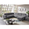 WOHNLANDSCHAFT in Chenille Grau  - Alufarben/Grau, Design, Textil/Metall (265/333/170cm) - Dieter Knoll