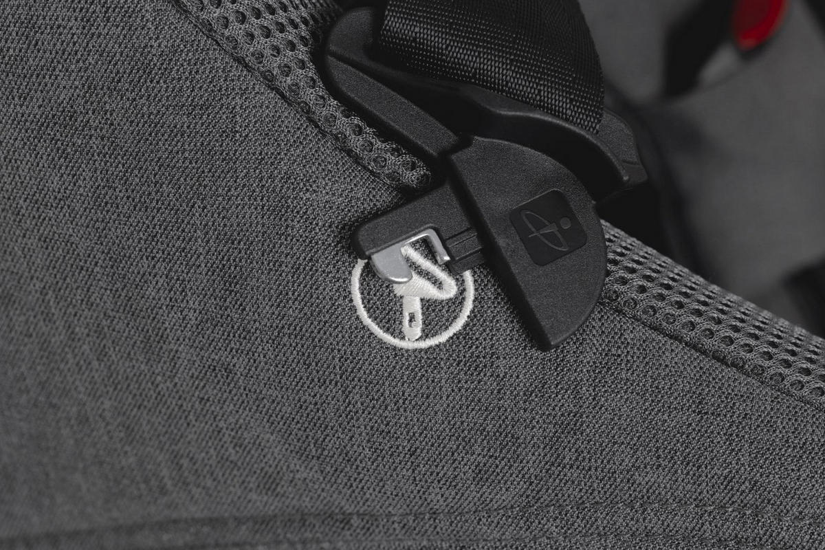 REBOARDER-KINDERSITZ i-Harbour Pro  - Graublau/Blaugrau, Basics, Kunststoff (46/49/71,5cm) - JOIE SIGNATURE