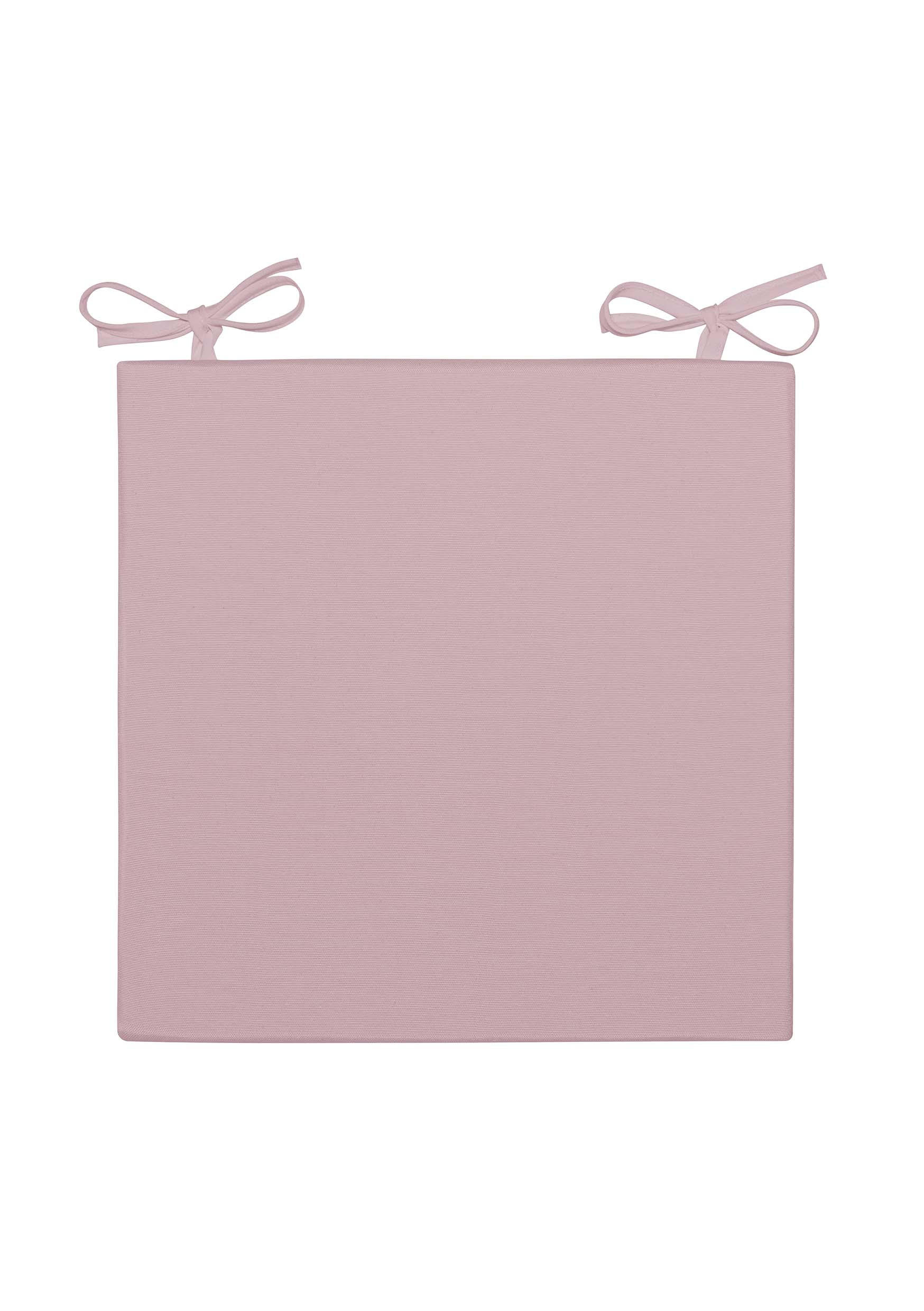 PODUŠKA NA SEDENIE, 38/38/2 cm - staroružová, Basics, textil (38/38/2cm) - Boxxx