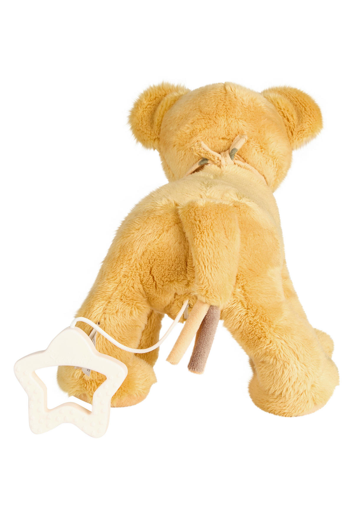 SPIELUHR Löwe Leo  - Hellgelb, Basics, Textil (21/18/8cm) - Sterntaler