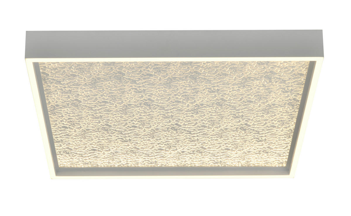 LED-DECKENLEUCHTE Bormes 60/6,5/30 cm  - Weiß, Design, Kunststoff/Metall (60/6,5/30cm)