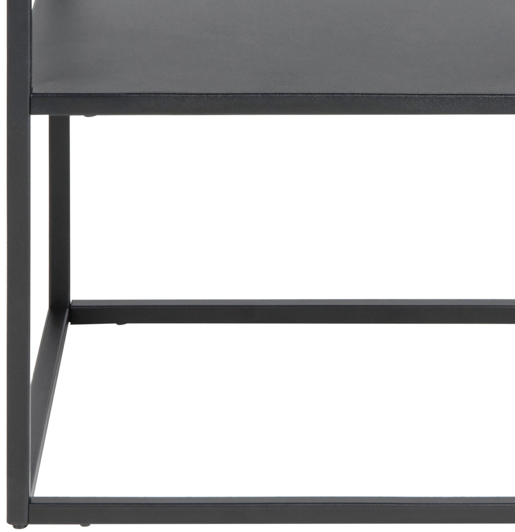 Thumbnail - Mid.you Beistelltisch, Schwarz, Metall, eckig, 45x50.5x40 cm, Wohnzimmer, Wohnzimmertische, Beistelltische, Beistelltisc...