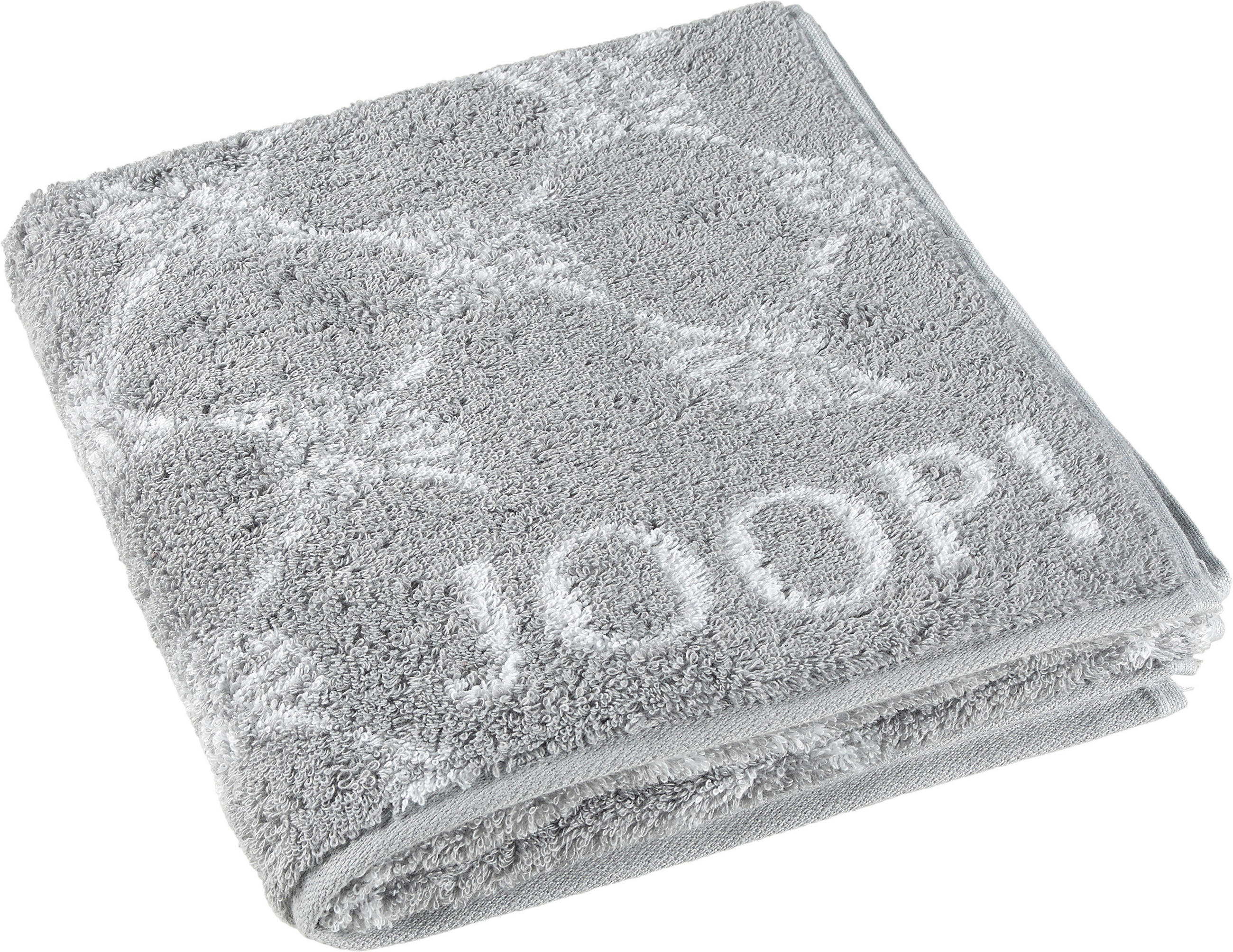KÉZTÖRLŐ 50/100 cm ezüstszínű - ezüstszínű, Design, textil (50/100cm) - Joop!