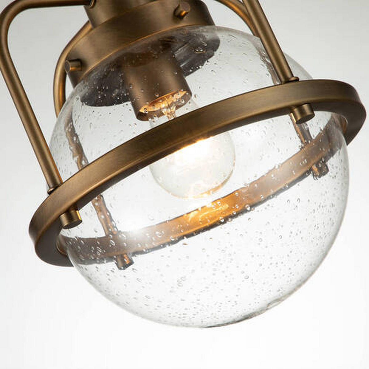 VISEČA SVETILKA  Elstead Triocent      24/37.6 cm      E27 - barve medenine, Design, kovina/steklo (24/37.6cm) - Elstead Lighting