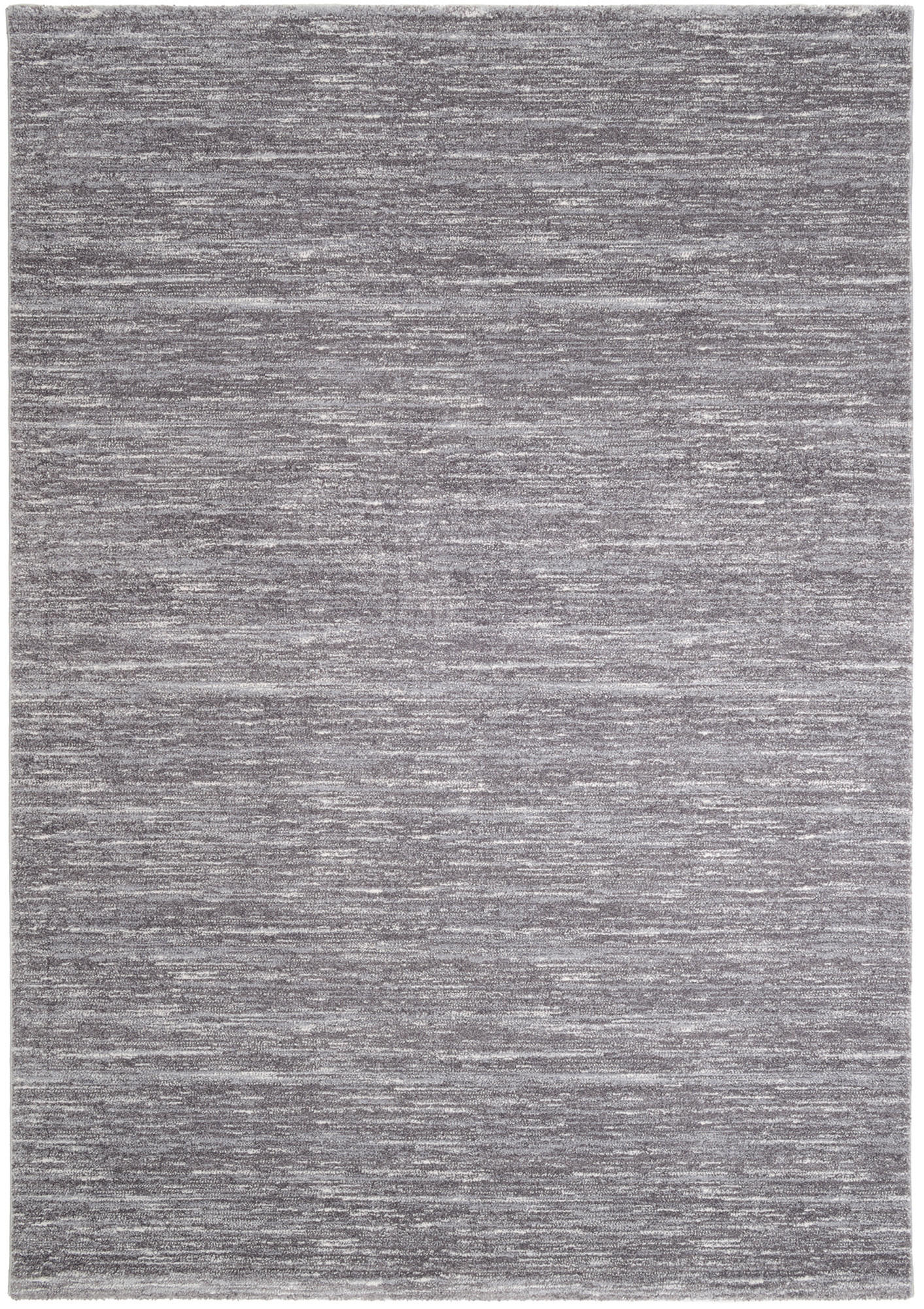 Flachwebteppich Dunkelgrau Polyester