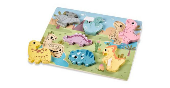 PUZZLE - Multicolor, Basics, Holzwerkstoff (22,5/30cm) - My Baby Lou