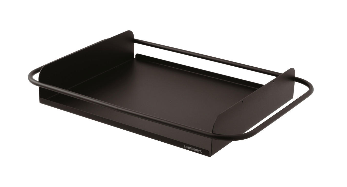 SERVIRNI PLADENJ  Radici  41,3/6/27,2 cm           - Basics, kovina (41,3/6/27,2cm) - Sambonet