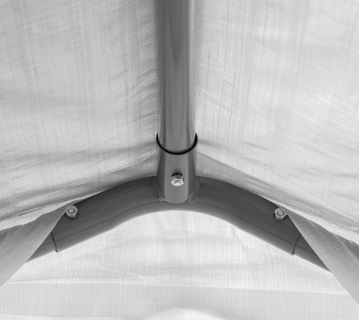 SKLENÍK   - bílá, Basics, plast (180/180/180cm)