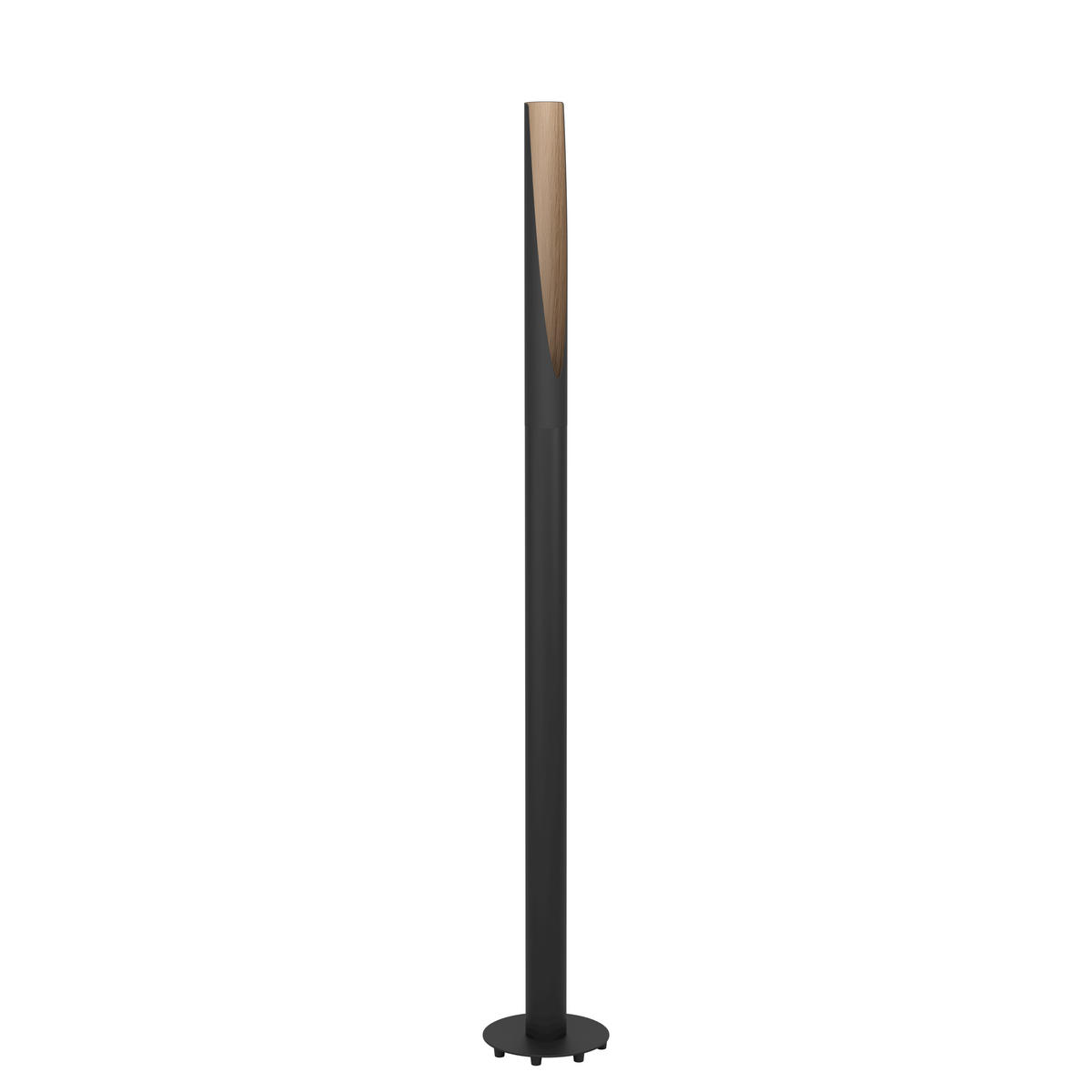SVJETILJKA PODNA Barbotto  - smeđa/crna, Trend, drvo/metal (18,5/6/136,5cm)