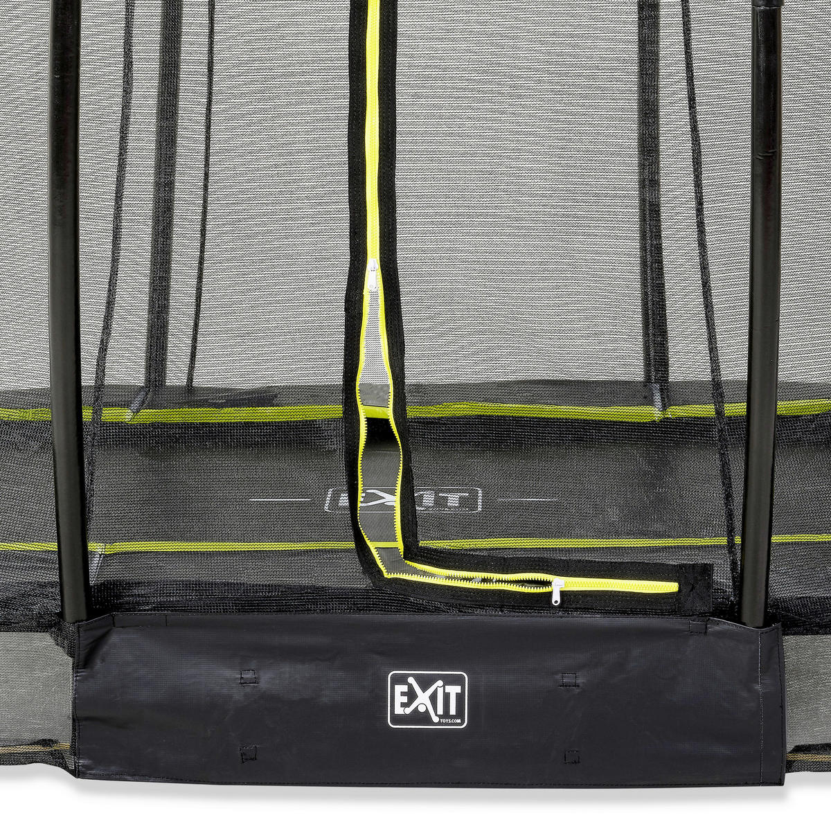 TRAMPOLIN EXIT GROUND 214X305  - Schwarz, KONVENTIONELL, Kunststoff/Metall (305/203/214cm) - EXIT Toys