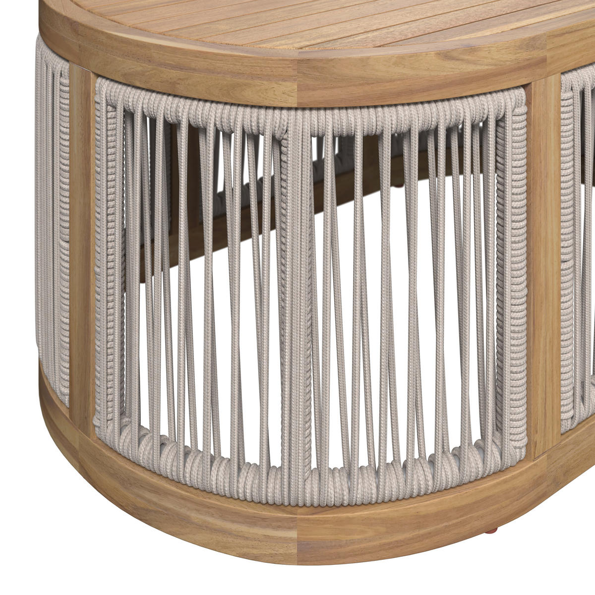 GARTENSET  - Beige/Akaziefarben, MODERN, Holz (132/64/70cm) - Ambia Garden