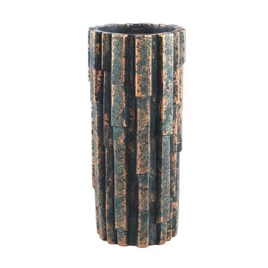 VAZA DEKORATIVNA     kamen  - siva, Basics, kamen (50/22/22cm)