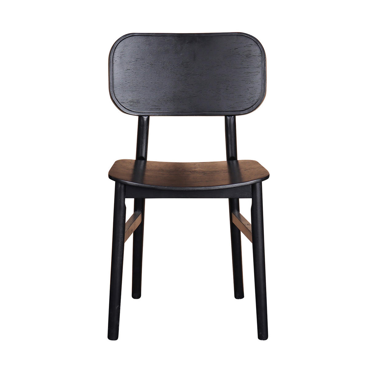 STOL  - svart, Modern, trä (44/80/52cm) - Niels Andersson