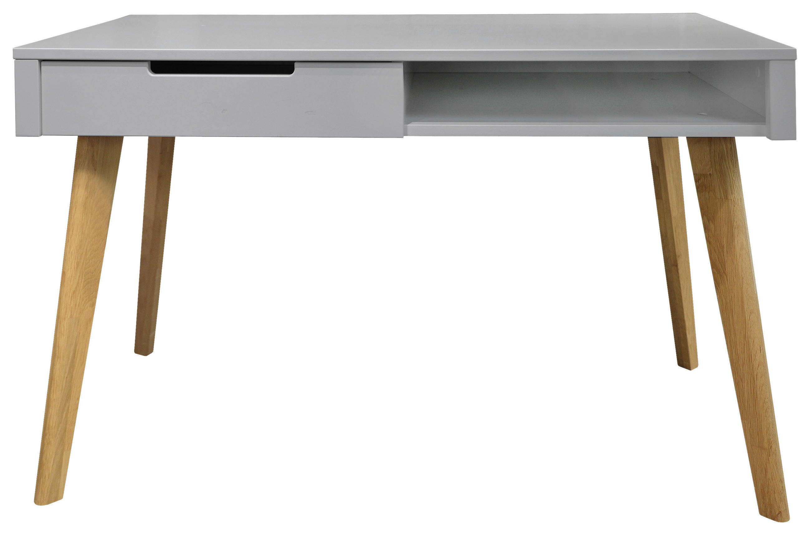 SCHREIBTISCH 120/60/72 cm  in Grau  - Grau, LIFESTYLE, Holz/Holzwerkstoff (120/60/72cm) - Stylife