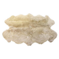 OVČÍ KOŽEŠINA, 105/180 cm, přírodní barvy - přírodní barvy, Basics, kožešina (105/180cm)