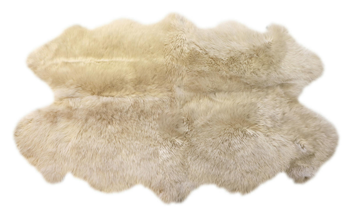 OVČÍ KOŽEŠINA, 105/180 cm, přírodní barvy - přírodní barvy, Basics, kožešina (105/180cm)