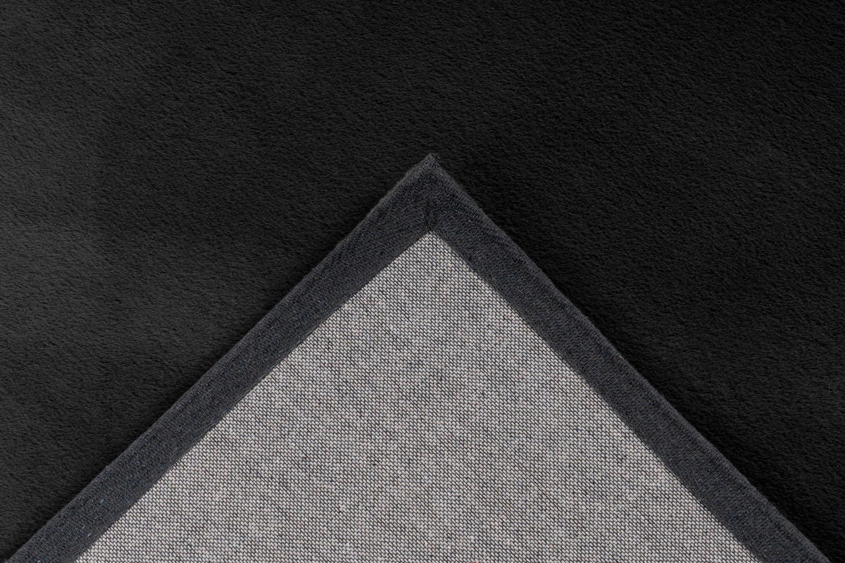 HOCHFLORTEPPICH 160/230 cm Graphitfarben  - Graphitfarben, Basics, Textil (160/230cm) - Kayoom