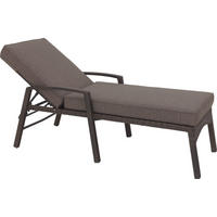 LEŽALJKA VRTNA  smeđa, taupe  metal, plastika, tekstil      - smeđa/taupe, Design, metal/tekstil (190/106/75cm) - Ambia Garden