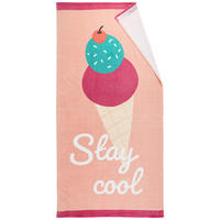 STRANDTUCH Multicolor 90/180 cm  - Multicolor, LIFESTYLE, Textil (90/180cm) - Esposa