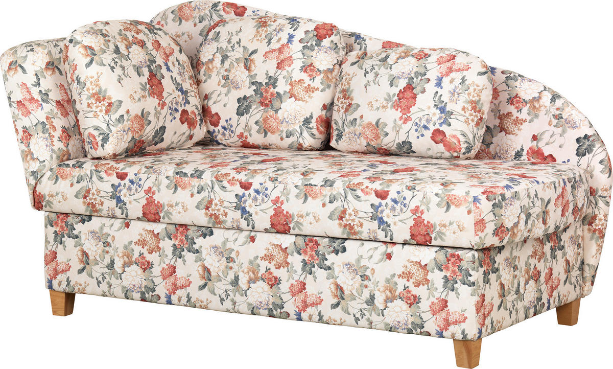 HEVERŐ textil bézs  - bézs/szürke, Design, textil/fa (180/97/85cm) - Novel