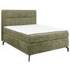 BOXSPRINGBETT 140/200 cm  in Grün  - Schwarz/Grün, Design, Textil/Metall (140/200cm) - Esposa