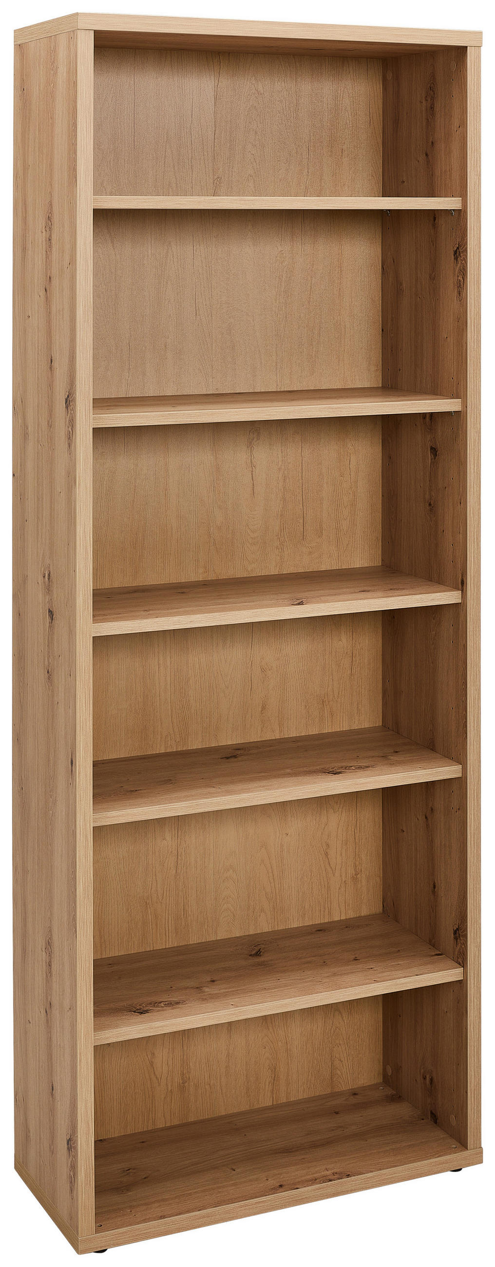 AKTENREGAL Eiche Artisan  - Eiche Artisan, KONVENTIONELL, Holzwerkstoff (81,6/217/35,7cm) - Carryhome