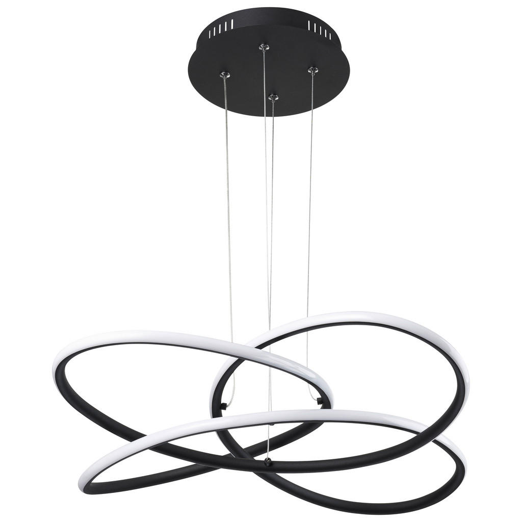 LED-Hängeleuchte Panda H: 120 cm 1-Flammig