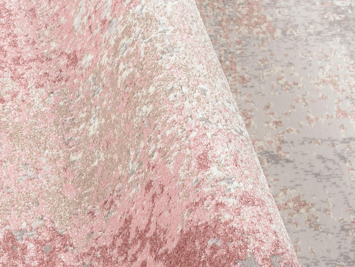 VINTAGE-TEPPICH 160/230 cm Saint Creme, Rosa  - Creme/Rosa, Design, Textil (160/230cm) - Novel