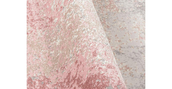 VINTAGE-TEPPICH 65/130 cm Saint Creme, Rosa - Creme/Rosa, Design, Textil (65/130cm) - Novel